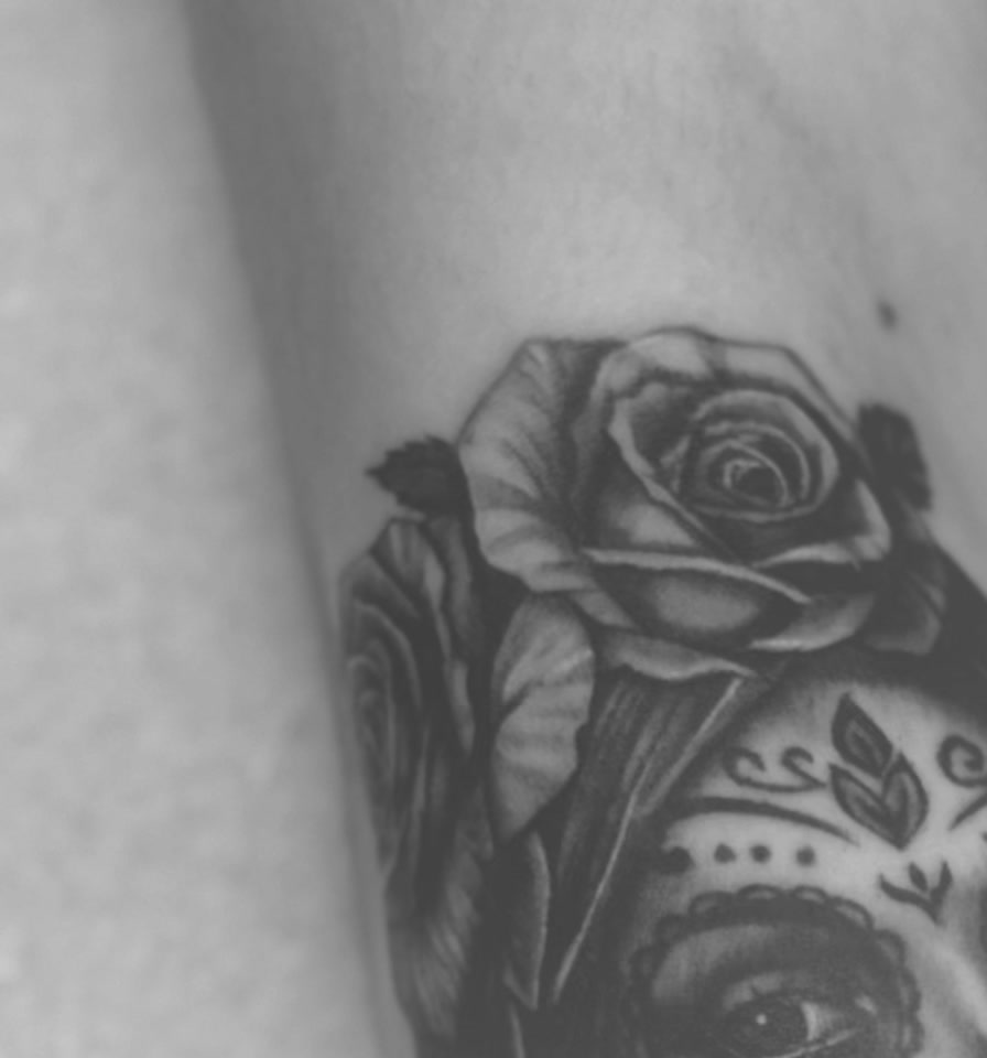 La Catrina — Realism Portrait tattoo by Ana at Blasian Ink