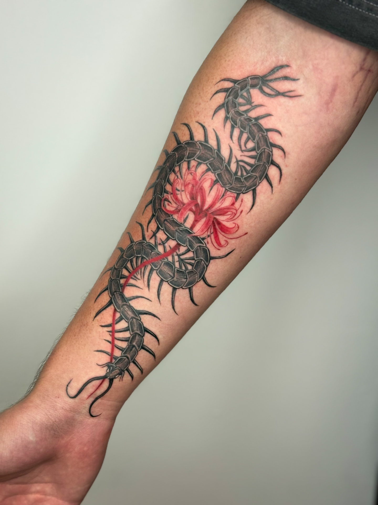 Tokyo Ghoul — Anime · Black & Grey tattoo by Ana at Blasian Ink
